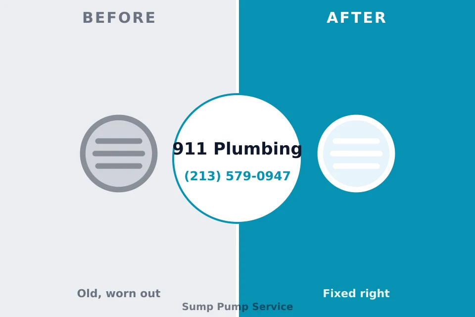 Before and after: plumbing repair Smoke Rise, AL